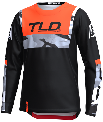Maillot enfant GP Brazen Camo Youth Troy Lee Designs moto : , maillot de moto