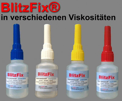 50g INDUSTRIEKLEBER Sekundenklber BlitzFix Atomkleber