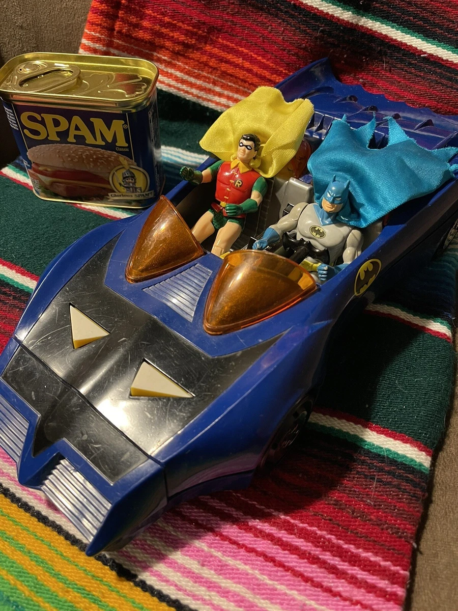VINTAGE 1984 Kenner SUPER POWERS BATMOBILE with BATMAN ROBIN eBay