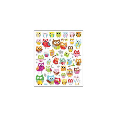 Scrapbooking Crafts Stickers Sticker King Wide Eyed Owls Different Sizes Colors