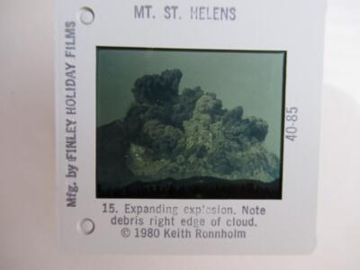 Volcano, Mt St Helens Eruption 1980 35mm Dia Clear Focus siehe Details