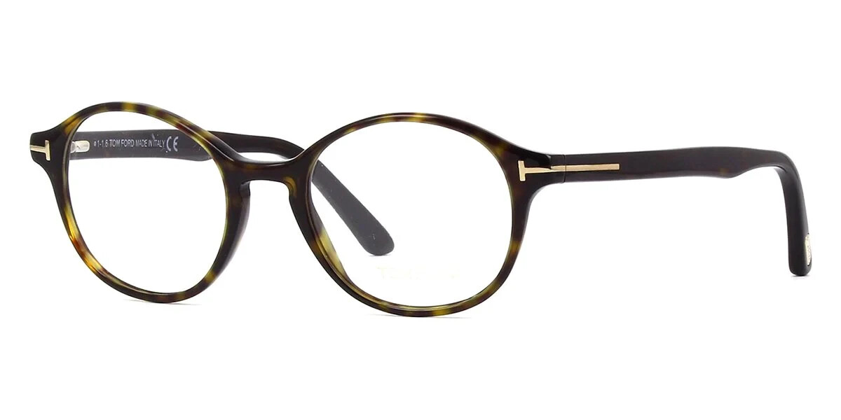 Tom Ford Eyeglasses TF 5428 052 Havana Unisex Brille Glasses Frames Rx 47-19-145