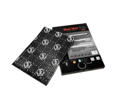 STP BLACK SILVER - 375x265x1.8mm DOOR PACK (20pcs) - 73910124 Insulation Alub...