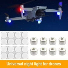 8Set Night Flight LED Lights Lamp Accessories For DJI Mavic Mini Air 2 Pro Drone