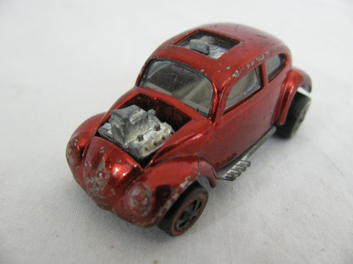 Vintage 1967 Mattel Hot Wheels Redline Red Custom Volkswagen VG | eBay
