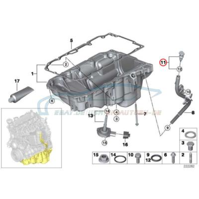 Original BMW 11438506777 - Ölmessstab 1er 3er X1 | eBay