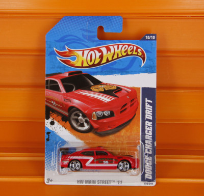 Hot Wheels - 2011 - DODGE CHARGER DRIFT - HW Main Street 10/10 - 170/244 *RESCUE