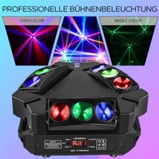 240W 9LED Moving Head Stage Lighting RGB Spider Beam Lights DMX DJ Disco Party