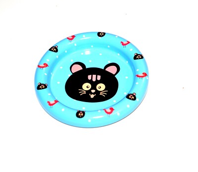 Kinder Animation Cartoon Neuheit Heiß und Kalt Getränk Metall Untersetzer Ich Liebe Katzen