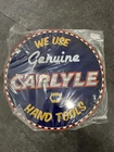 Napa Auto Parts Sign Pressed Metal 16 inch Vintage Retro Carlyle Tool Man Cave