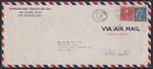 USA Scott 695 14¢ American Indian on 1937 air mail special delivery cover — photo 1