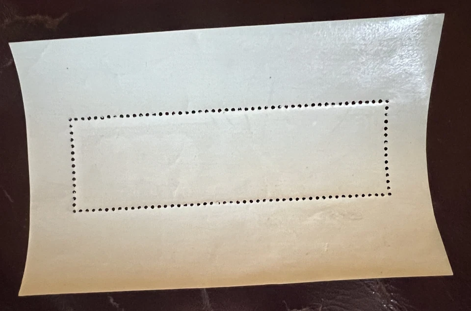 Novo selo de foguete espacial Hungria 1962 Magyar Posta folha lembrança astronautas - Imagem 2 de 3