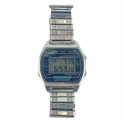 Vintage Casio Marlin 106 H101 Lithium 5 Digital Water Resistant Watch Japan  | eBay