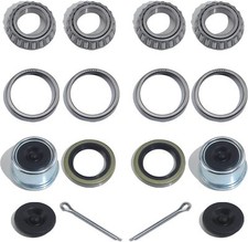2 Sets Boat Trailer Axle L44643 / L44610 Bearing Kits for 1'' 2000-2200LB...