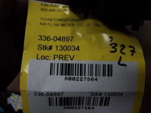 Medidor de flujo de aire 3,4 L compatible con 95-05 MONTE CARLO 227564 Foto 3 de 4