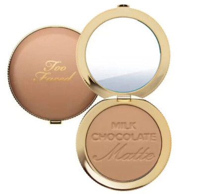 Too Faced 'MILK CHOCOLATE' Soleil Matte Bronzer - 0.28oz/8g - New in Box