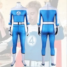 Human Torch Cosplay Costume The Fantastic Four: First Steps Bodysuit Full Set