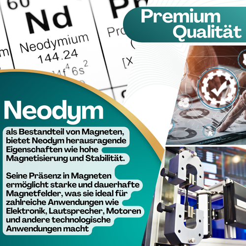20 x Neodym Magnet selbstklebend Quader 40x12x1 mm Klebemagnete 3M Klebeband - Bild 4 von 6