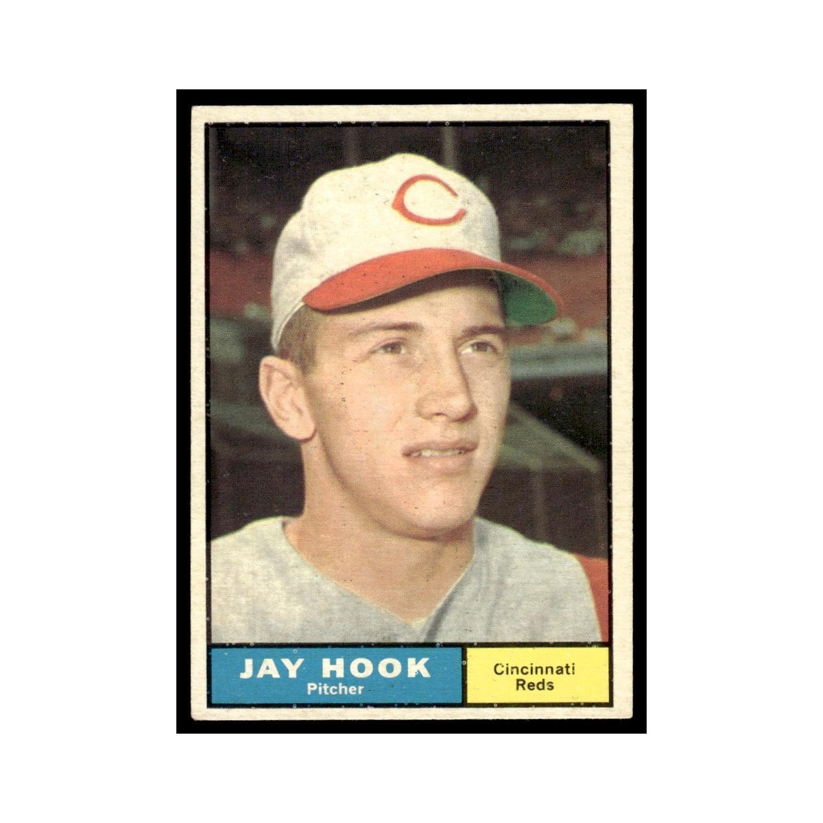 1961 TOPPS #162 JAY HOOK（1962 Topps #94 Jay Hook - VG