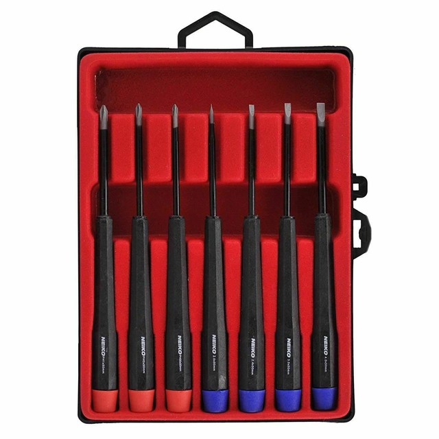7pc Deluxe Jeweler's Screwdriver Set Precision TIny Small eBay