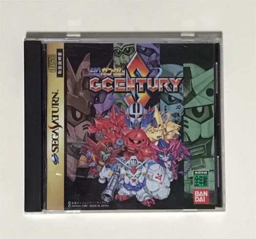 Used Bandai 1998 SD GUNDAM G CENTURY S Sega Saturn SS Simulation Japanese Retro