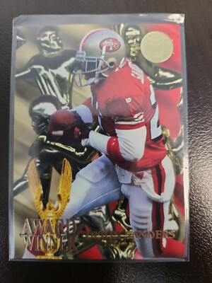 1995 Fleer Ultra Deion Sanders AWARD WINNER GOLD MEDALLION card #5