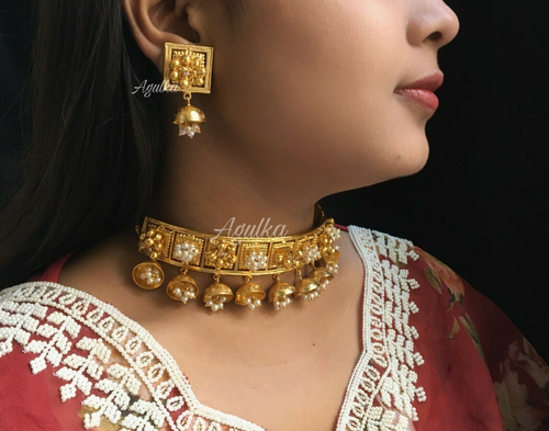 Pearl Choker Set Sabyasachi Jewelry 