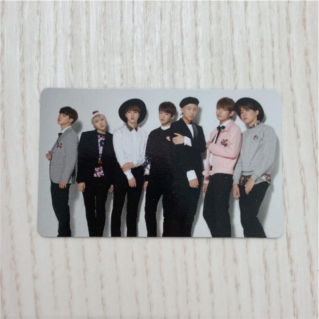 BTS I Need U Japan Limited Official Photo Card RM SUGA J BTS I Need U Japan Limited Official Photo Card RM SUGA J