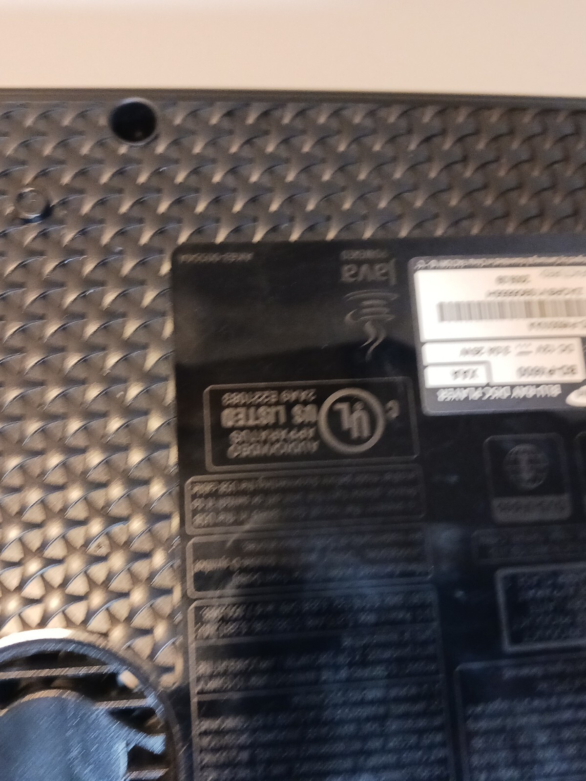 Samsung BDP4600 1080p Bluray Disc Player UNTESTED No power cord