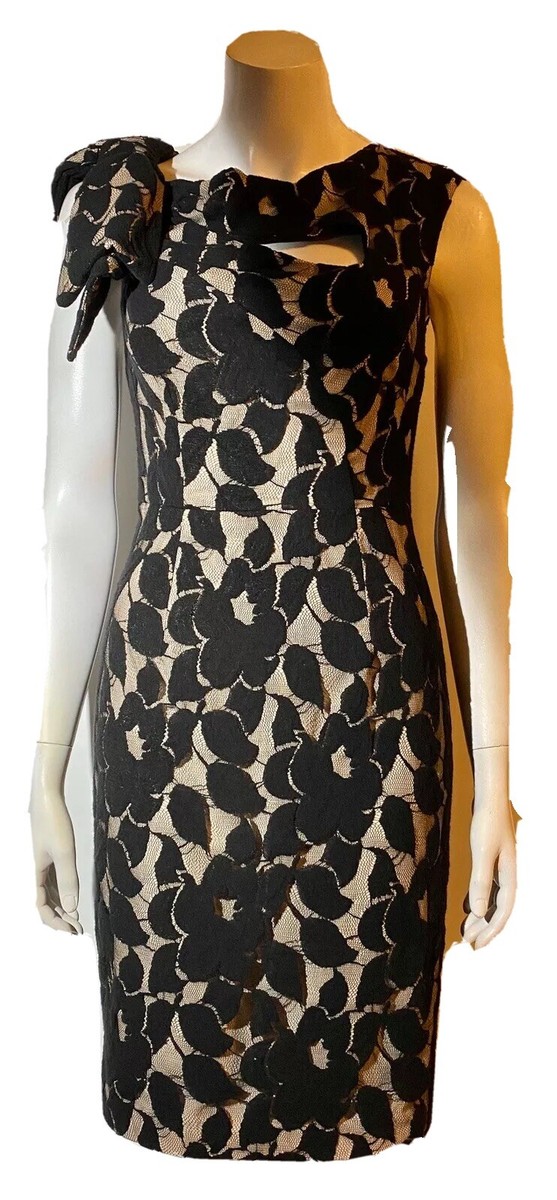 tracy reese black lace dress PLENTY BY TRACY REESE Black Lace Mini Dress S NWT $248