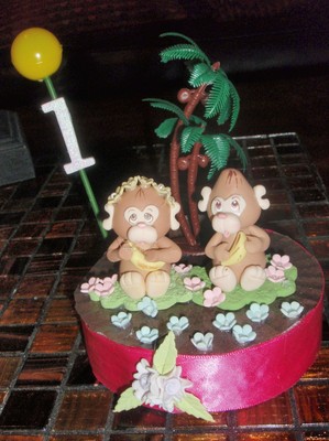 fishing boat diaper cake