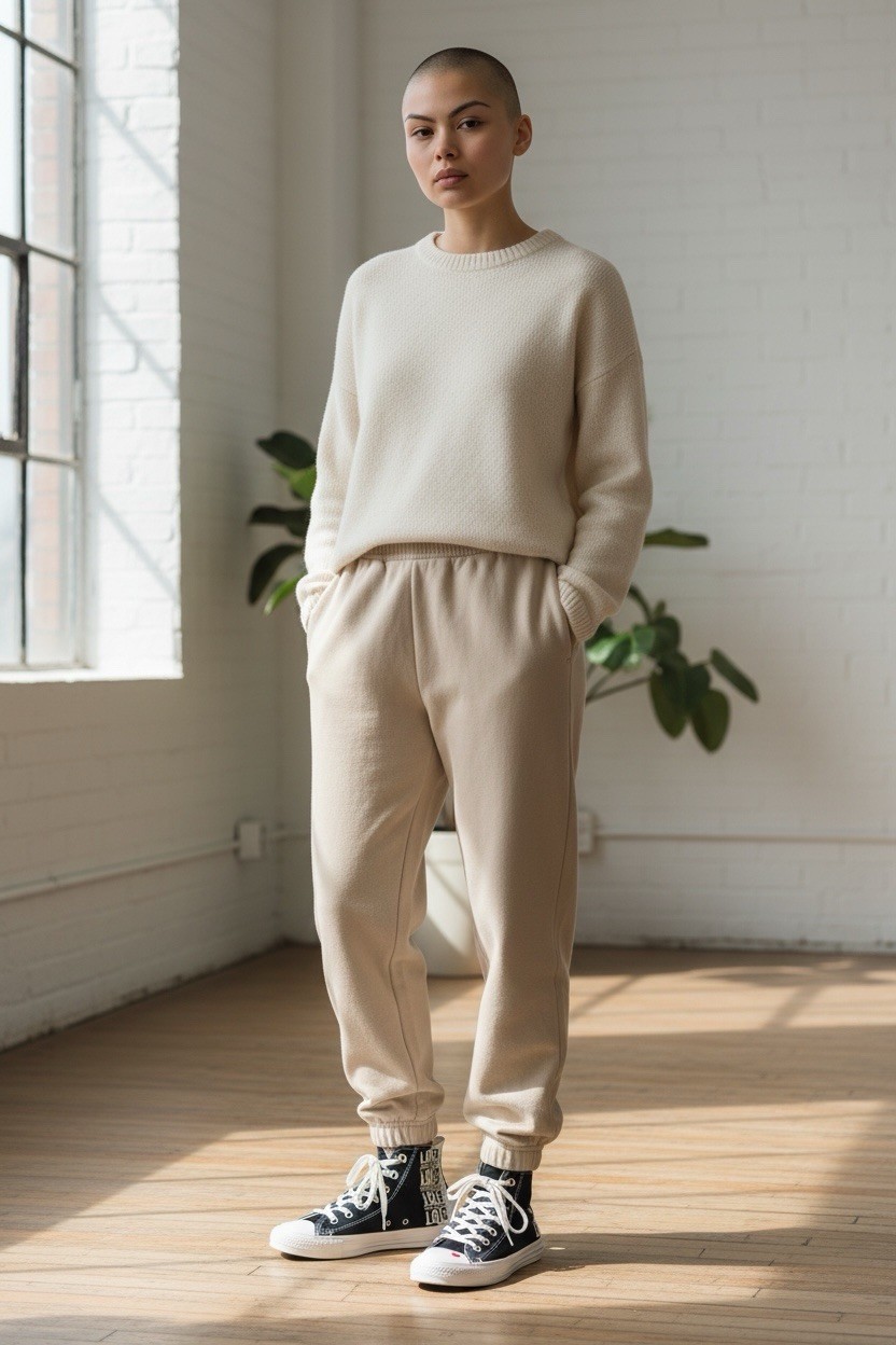 Carefully Chosen ❤️ love-print Converse high tops sneakers. thumbnail 6