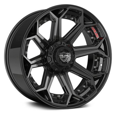 4Play 4P80 Wheel 22x12 (-44, 6x139.7, 106) Black Single Rim
