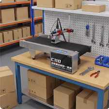 Conveyor Integrated Date Coding Inkjet Printer for Batch  Expiry Date Printing