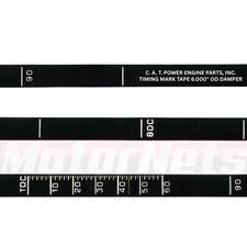 Small Block Chevy Timing Tape Sbc 6 Dia. Balancer Decal 283 305 327 350 400 5pc