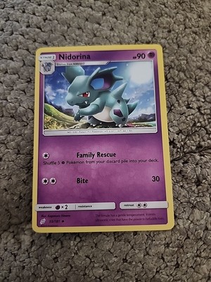 Nidorina 55/181 Sm-Team Up Regular