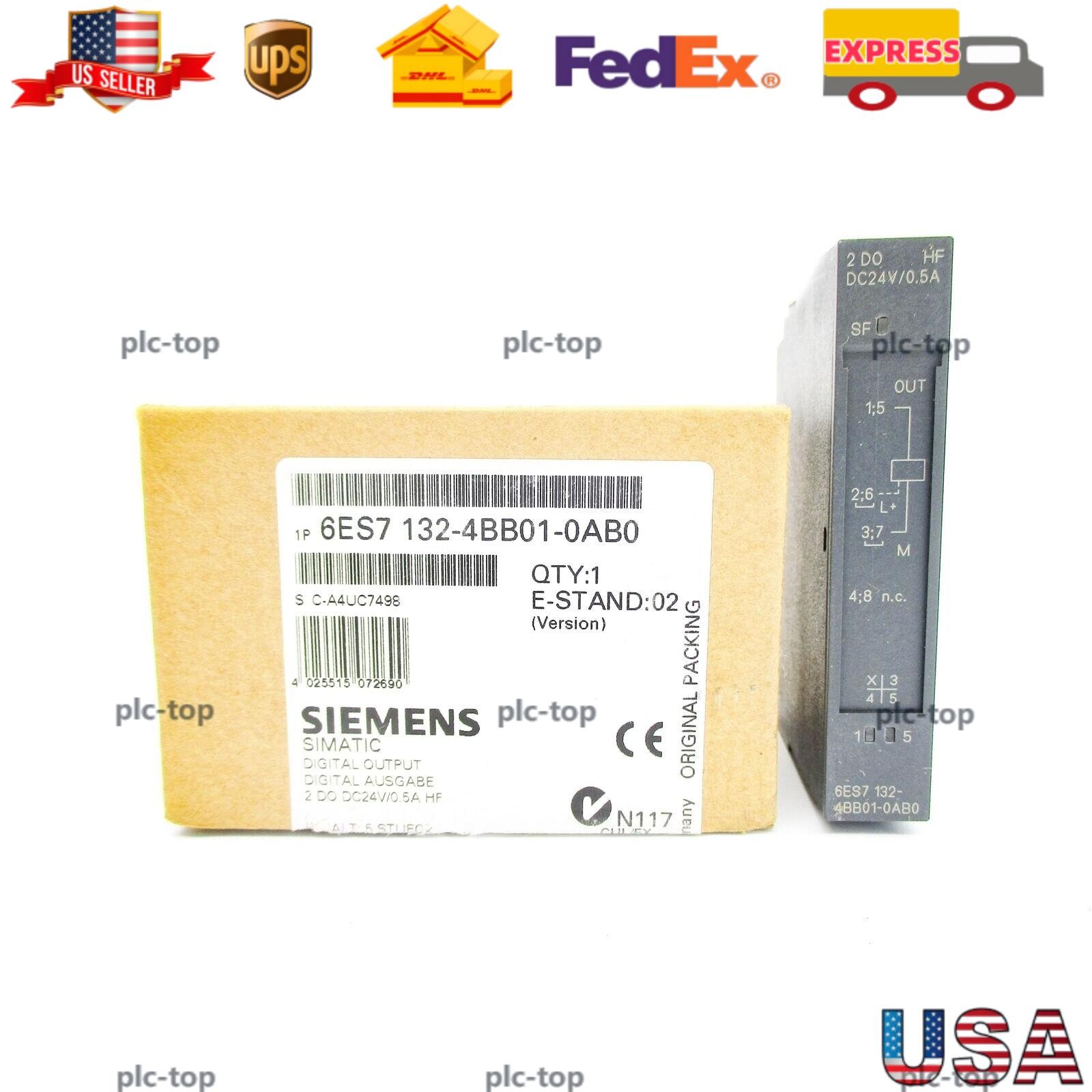 New Siemens 6ES7 132-4BB01-0AB0 6ES7132-4BB01-0AB0 US FREE TAX