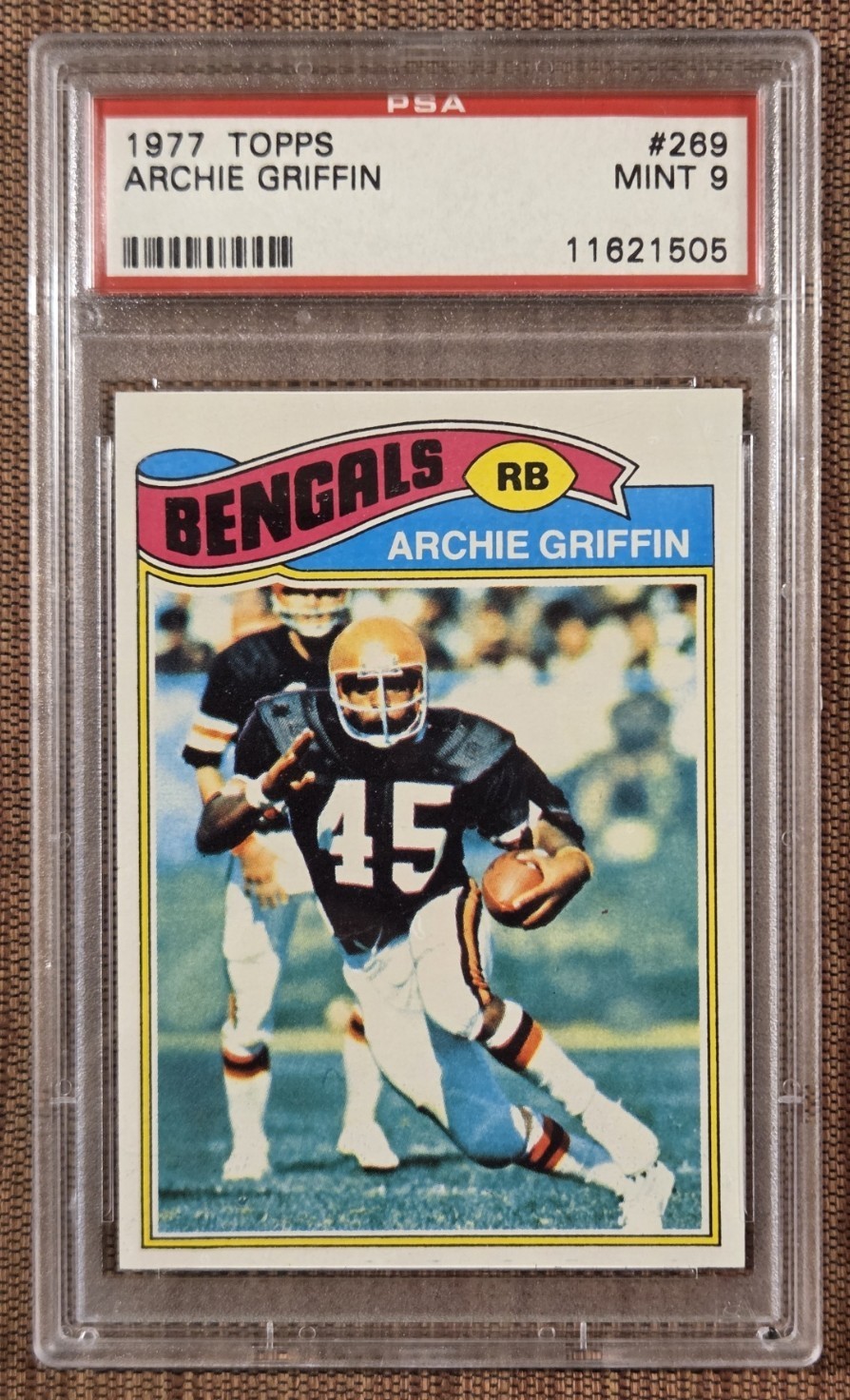 Archie Griffin #269 (Football Cards 1977 Topps) — is it worth grading?