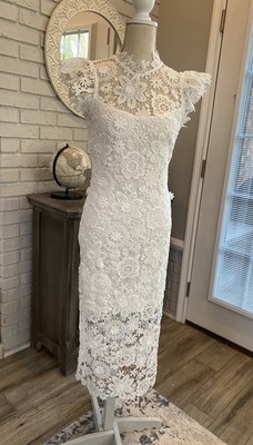 Petal & Pup Becca Midi Dress White Eyelet Sz M Bridal Bachelorette Graduation | eBay Petal & Pup Becca Midi Dress White Eyelet Sz M Bridal Bachelorette Graduation | eBay