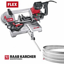 Scie à ruban métallique FLEX SBG 4910, PROMOTION avec 4 bandes de scie, 53513...