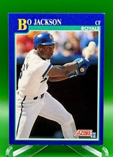 1991 Score Bo Jackson #5 Kansas City Royals Baseball Card Wild Boar