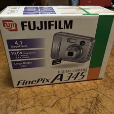Fujifilm Finepix A345 Silver 1.7" LCD 4.1MP 3x Optical Zoom Digital Camera