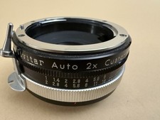 Vivitar Auto 2x Custom Tele-Converter Model 2X-3 Camera Lens Adapter Mount