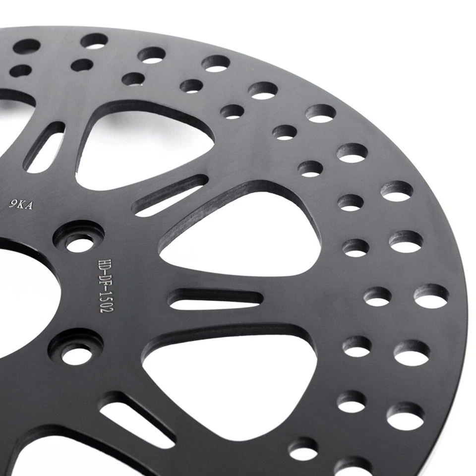 Pastillas de rotores de freno delanteras traseras 11,5" para Harley Sportster XL 883 1200 Custom 04-13 Foto 3 de 4