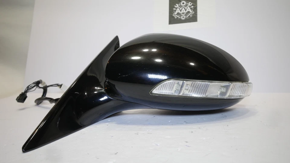 🟩06-08 Espejo retrovisor lateral izquierdo conductor mercedes w219 cls550 cls55 negro Foto 2 de 4