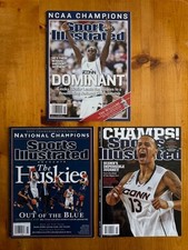 SPORTS ILLUSTRATED 2004 2011 2014 National Champions Mens Basketball Emeka