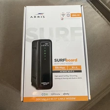 Sealed ARRIS SBG10 DOCSIS 3.0 Cable Modem & WiFi Router