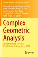 Toshiyuki Sugawa (U. A.) | Complex Geometric Analysis | Taschenbuch | Englisch