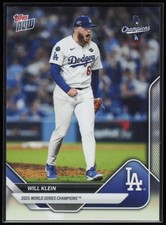 2025 Topps Now World Series Champions Los Angeles Dodgers #WS-11 Will Klein