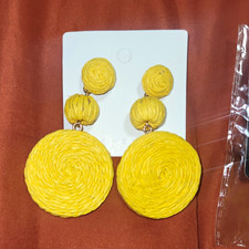 Paparazzi 4-Pair Mixed Lot Fashion Earrings Multicolor Metal & Plastic